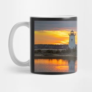 Edgartown MA Lighthouse at Sunrise Martha's Vineyard Cape Cod Mug